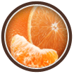 Orange et tangerine