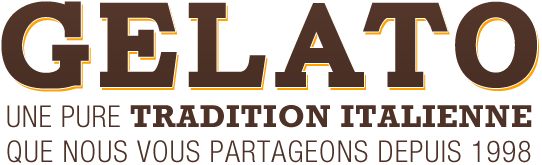 Gelato une pure tradition italienne que nous vous partageons depuis 1998